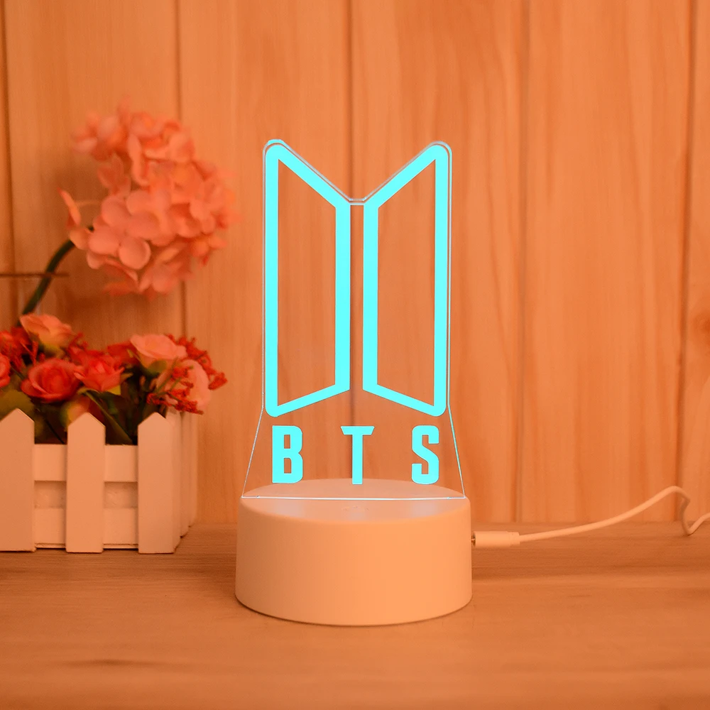 Creative 3D Optical Night Light LED Lamp Acrylic Christmas Decoration LED Light