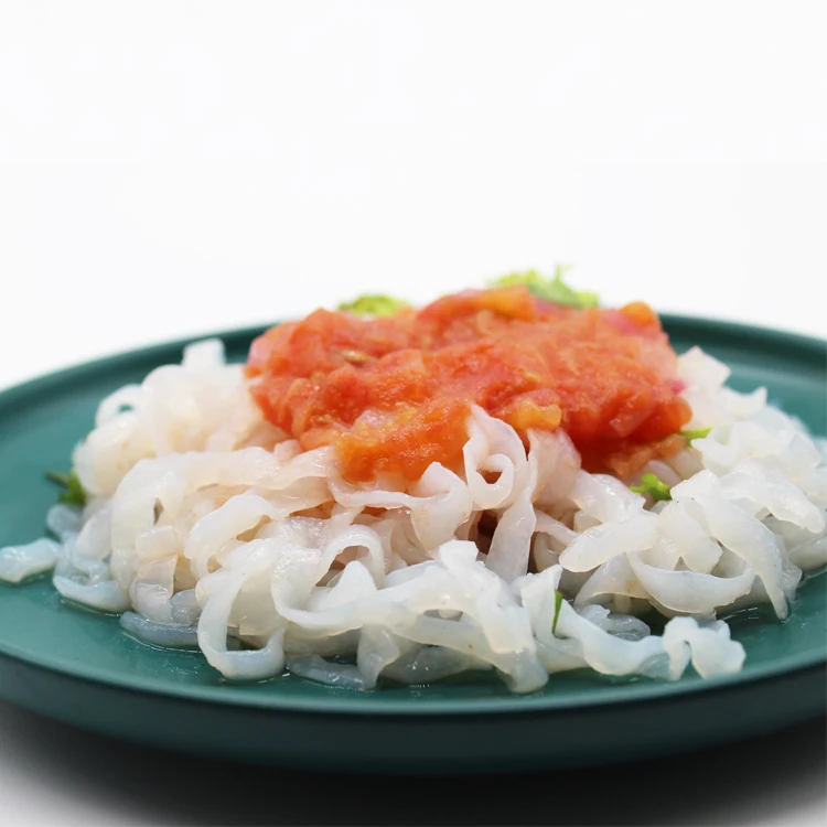 Delicious Halal Kosher Food High Fiber Konjac Pasta Konnyaku Fettuccine Noodles