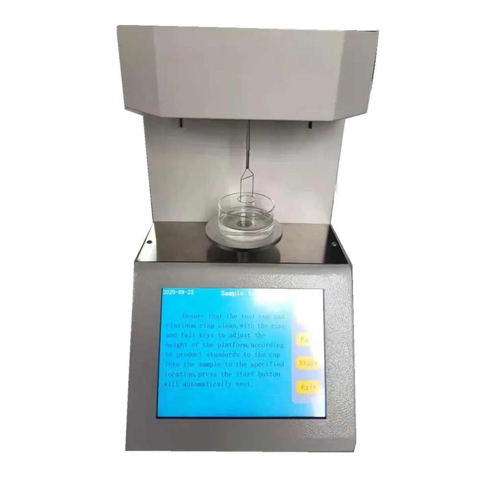 ASTM D971 Surface Tension Meter Du Nouy Ring Interfacial Tension Tester