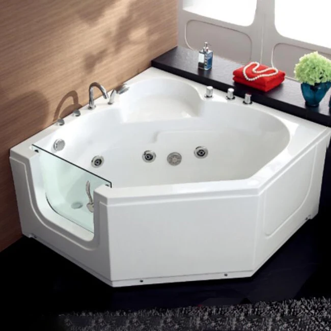 Freestanding Home Spa Bathroom Tubs Indoor Whirlpool Bathtub Thermostatic Massage Whirlpool Bath Tub