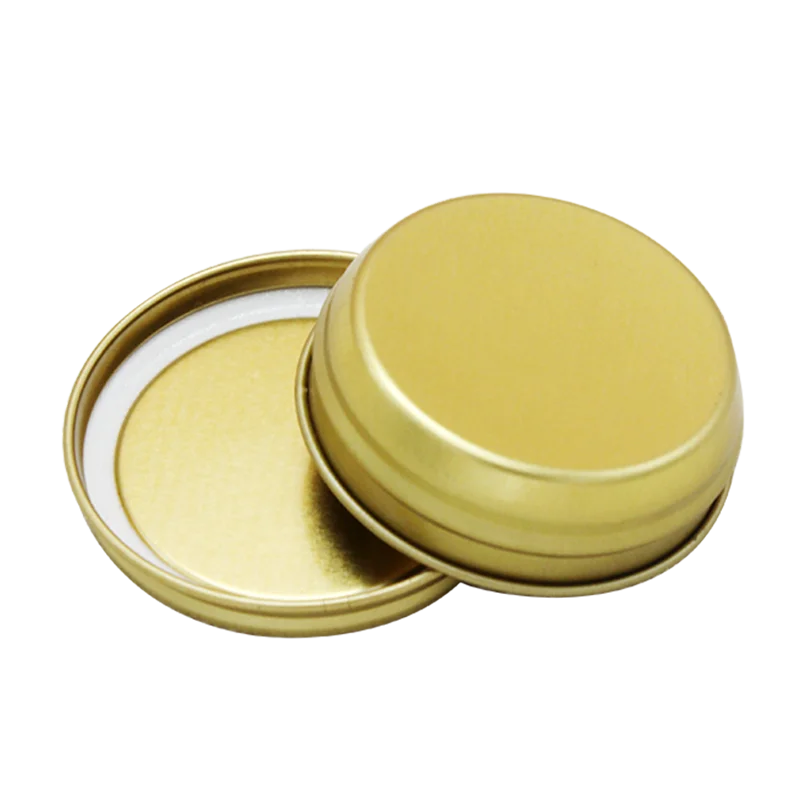 High Quality round Metal Tin Can Food Grade Empty Container Vacuum Caviar Tin Box for Caviar Storage