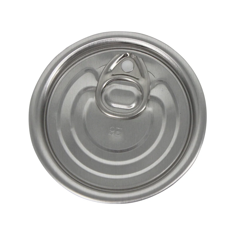 202# 211# 300# 307# 400# Easy Open Ends Tin Lids Ring-Pull Lid Self Seal Cap