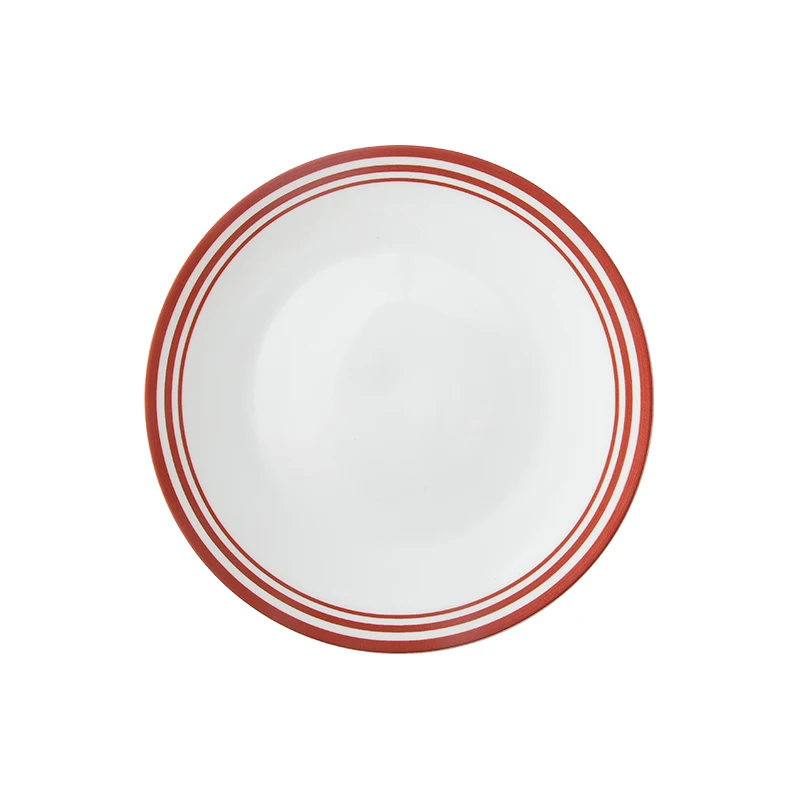 New Arrive German Ceramics Dinner Plate, Luxury Hotel Restaurant China Plates, Catering Bone China Dinner Plate
