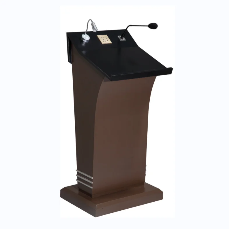 2022 New Design Modern Solid wood Speak Stand Podium