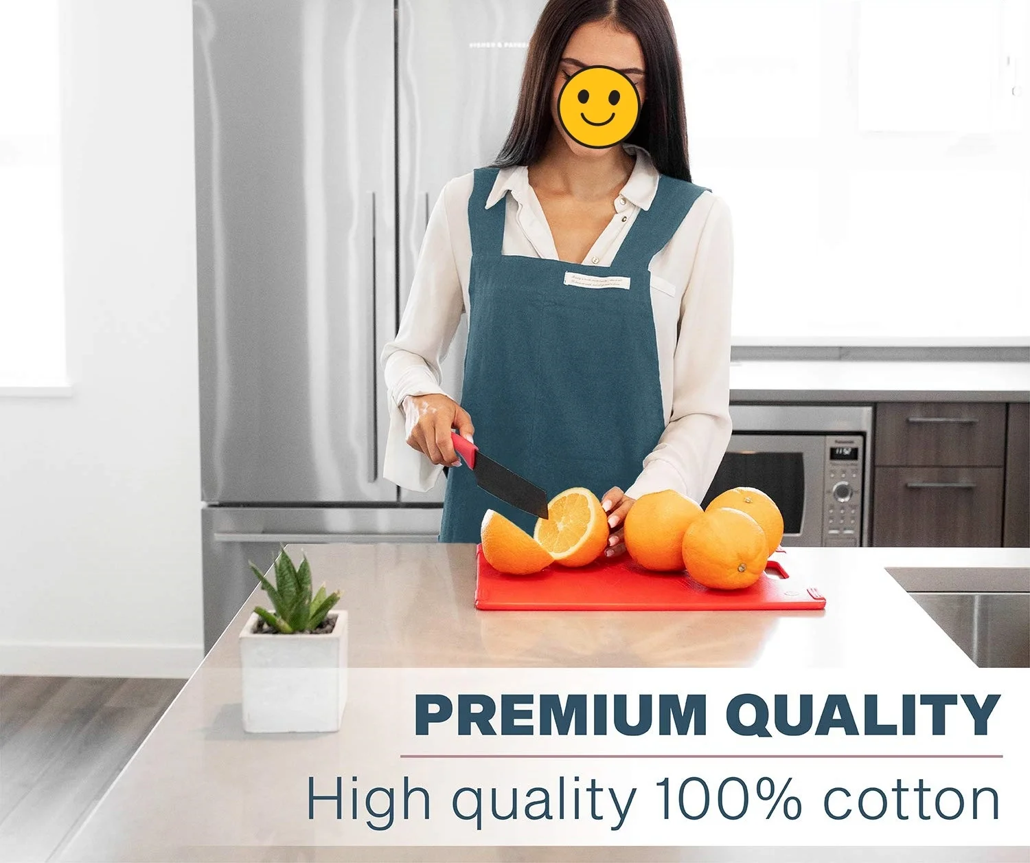 YA SHINE Cotton Japanese apron custom logo Work Gardening Cooking Painting Baking plain color Aprons for Women and Men