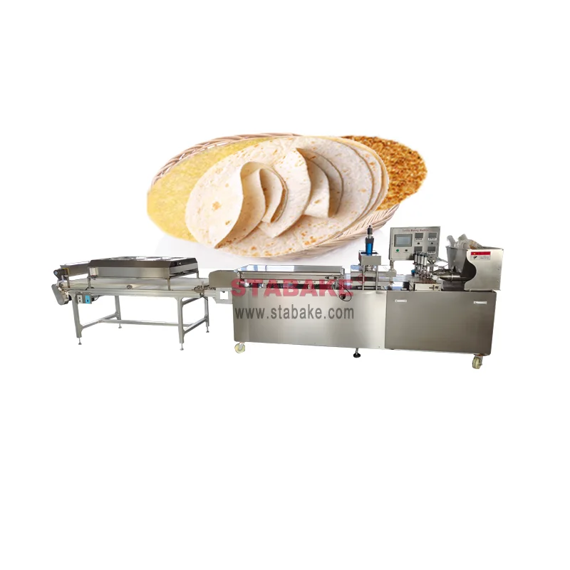 tortilla bread machine to make flour tortilla and corn tortilla