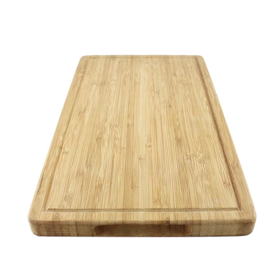 
Organic bamboo cutting boards for kitchen extra large chopping board with juicy groove 