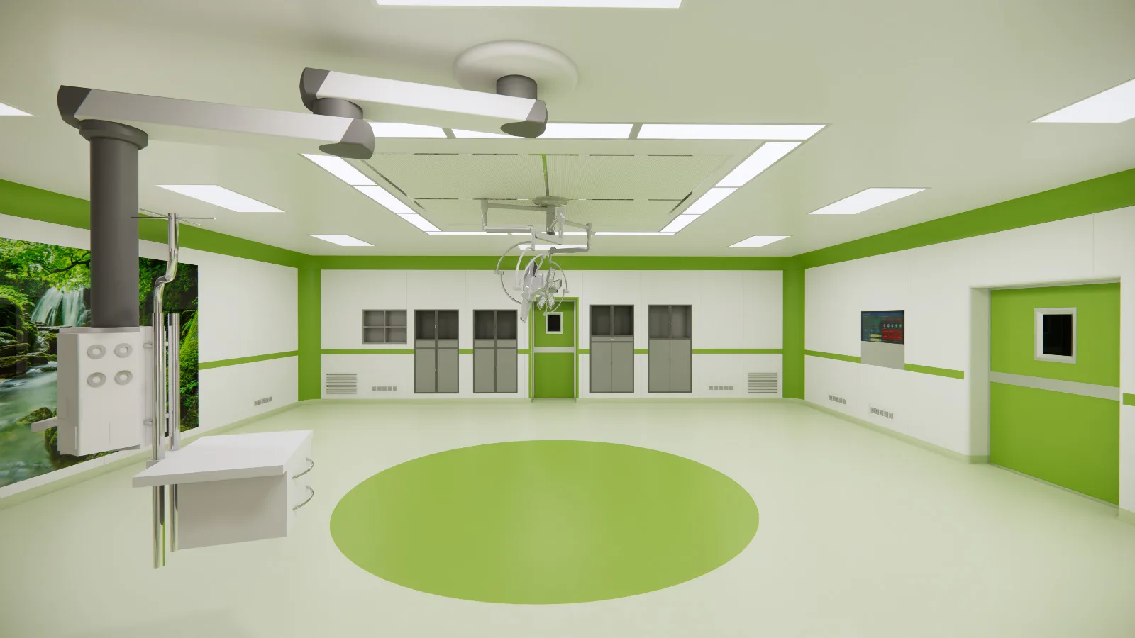 Cleanroom Use ISO5 HEPA Filter Laminar Air Flow Cabinet Unit Air Purification Laminar Air Flow Hood for Clean Room