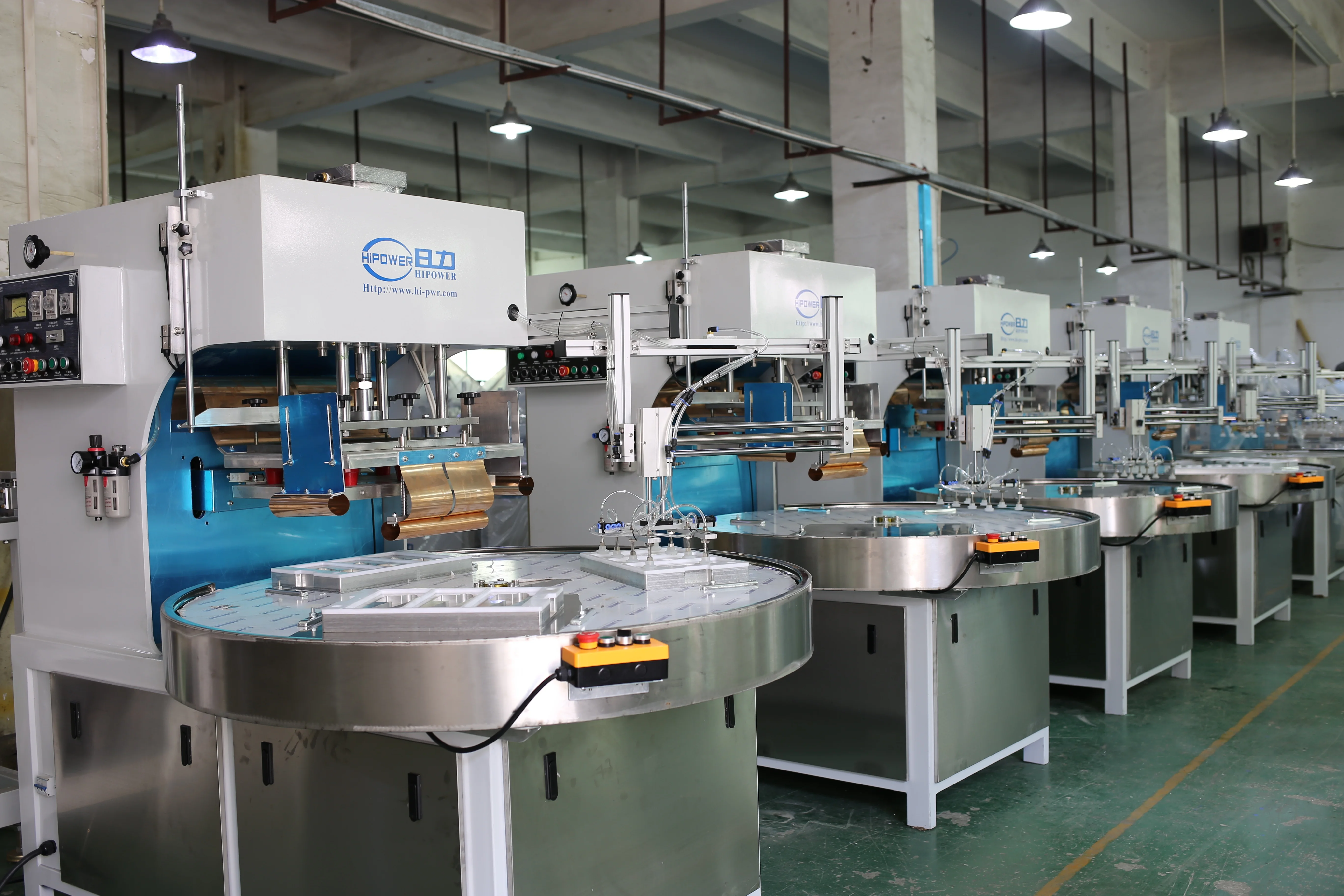 Автоматический вращающийся стол, высокочастотный сварочный аппарат для блистерной упаковки