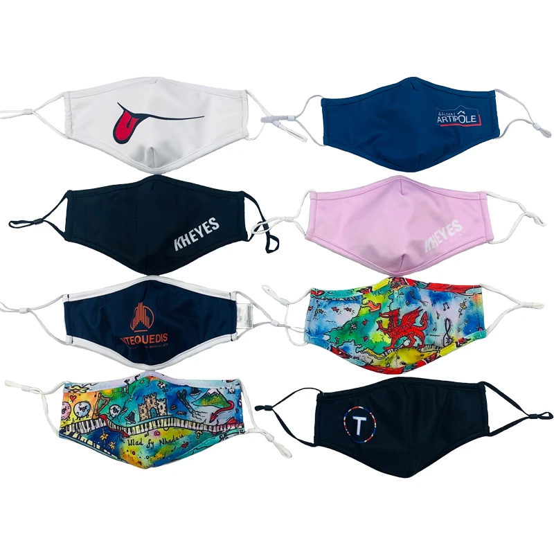 
Hot Sale Customize LOGO/Color PM2.5 Reusable Washable Designer Face Maskes Custom Face Maskes 