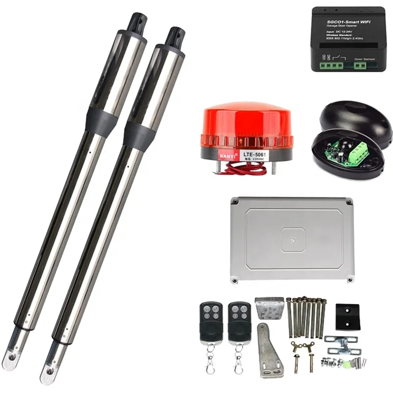 Electric Motor Linear Actuator Door Operator Automatic Swing Gate Opener Kit