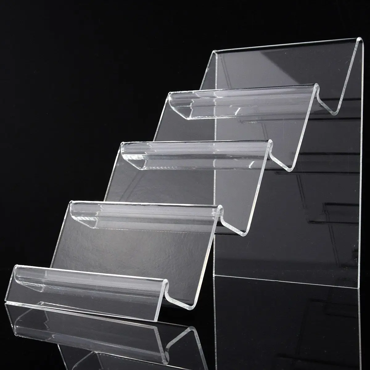 
Wall Mount or floor type Large Newspaper Poster Holder Clear Printed Magazine Display Stand 