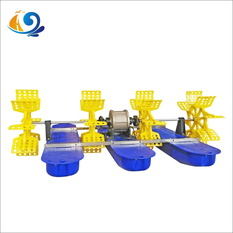Solar power Permanent magnet paddle wheel aerator aquaculture machine water wheel aerator