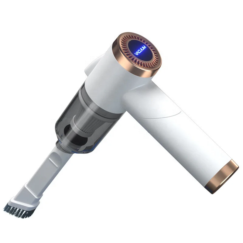 Патентный портативный складной автомобильный пылесос 9000 Па светодиодная вспышка беспроводной ручной пылесборник 4000 мАч мини перезаряжаемый