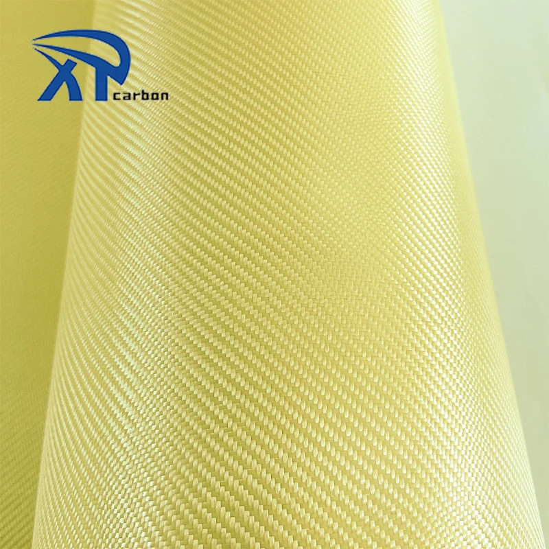 High Strength 400D 110g Aramid Kevlar Woven Fabric Cut-Resistant and Stab Proof Twill Pattern Fiber Mesh