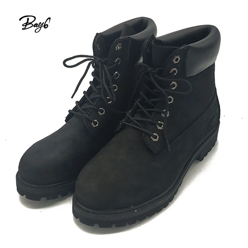 Whosale Nubuck Leather Platform Outdoor Goodyear Welt Man Boots