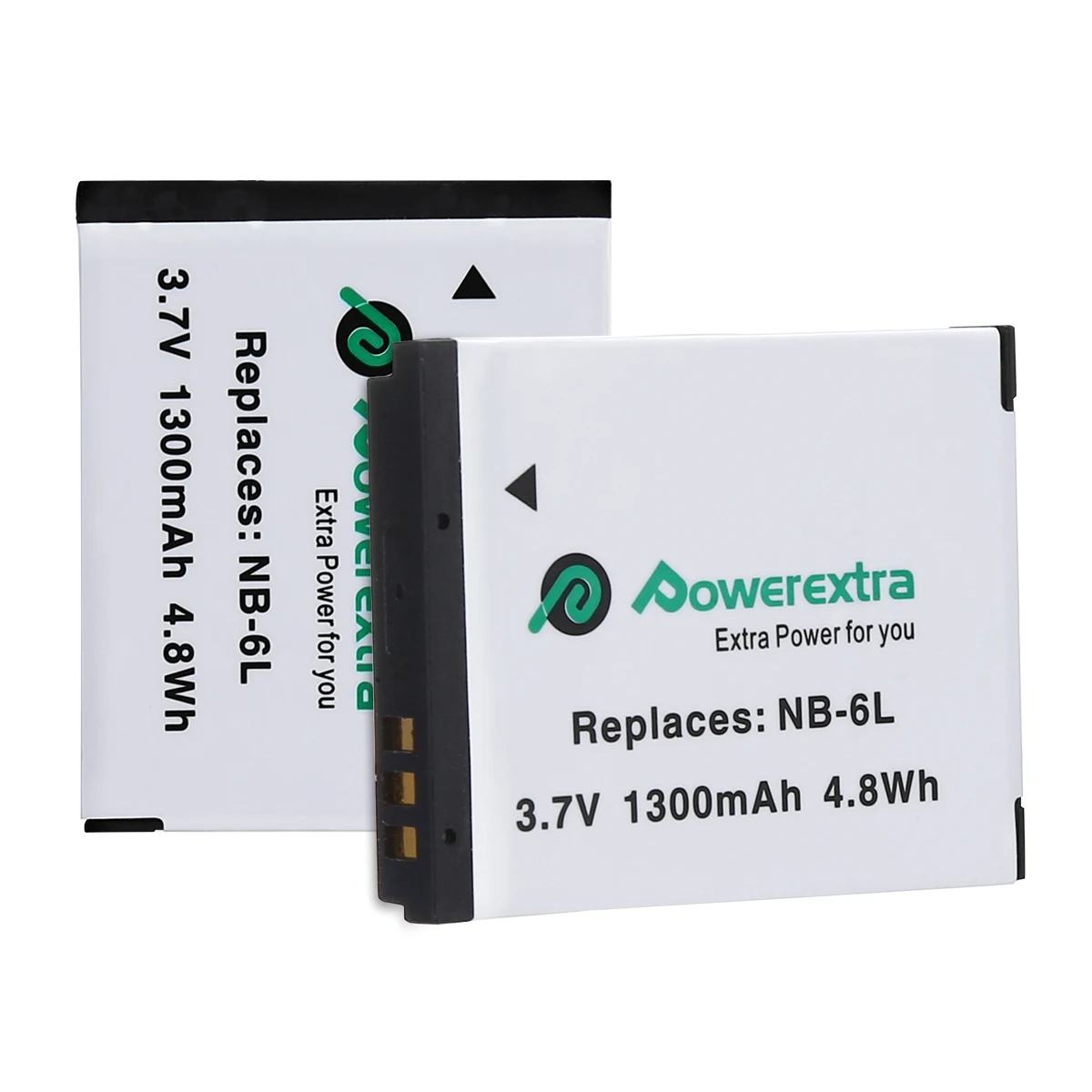  Powerextra литий-ионная аккумуляторная батарея NB-6LH NB-6L NB6L 3 7 v 1300 мА/ч