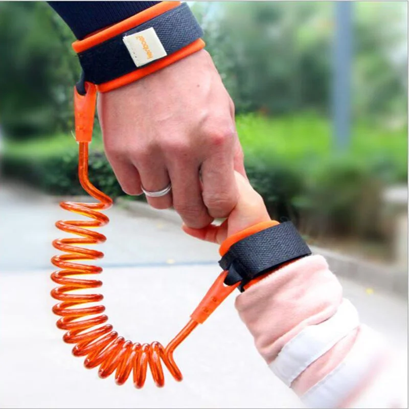 Kids wrist leash Toddler Baby Adjustable Kids Safety Harness Kidsren Band Anti Lost Link Traction Rope Kids safety wristbands