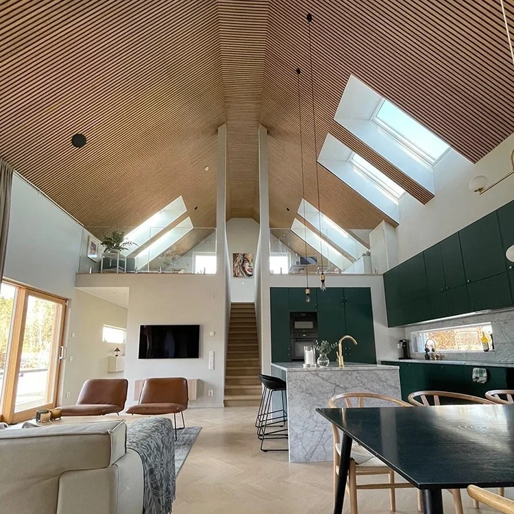 Manufacturers Direct Selling Soundproof Wooden Slat Acoustic Panels Akupanel For Soundproofing And Decorating