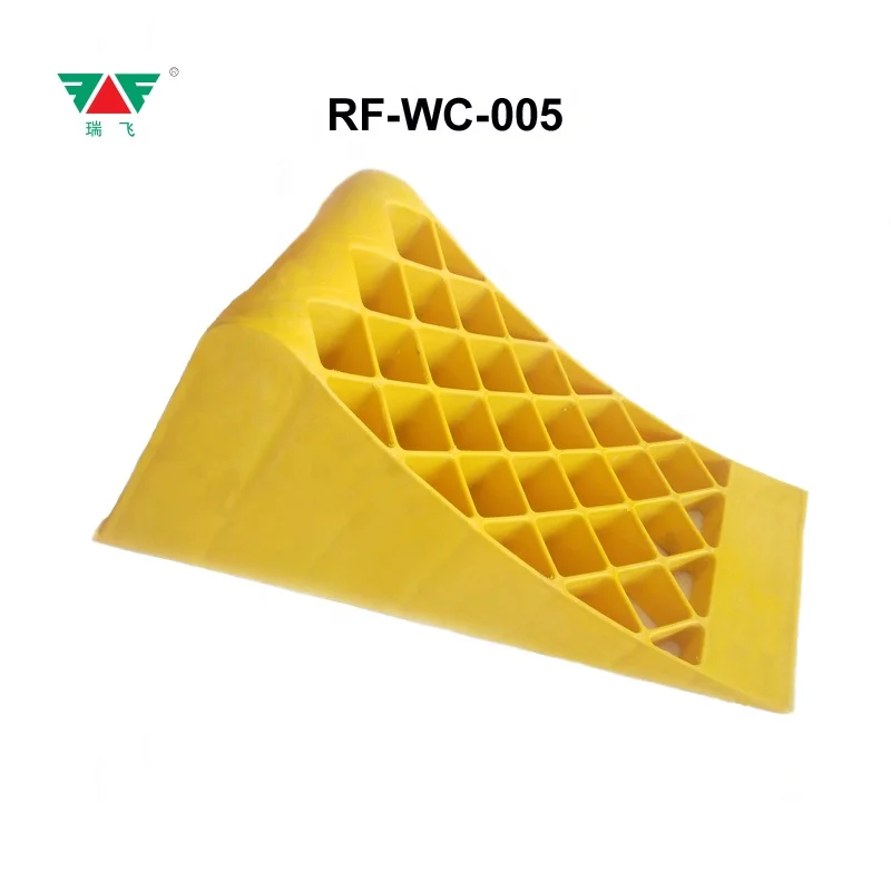 Best Bearing Capacity & Price Performance Wheel Chock  Plastic wheel Chock truck wheel chock