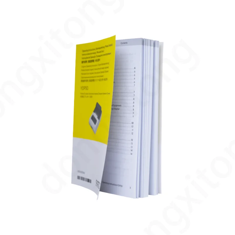 Small Custom Color Brochure Instruction Manual Pamphlet Magazine & Product Catalogue for Shopping Industrial Packaging Printing