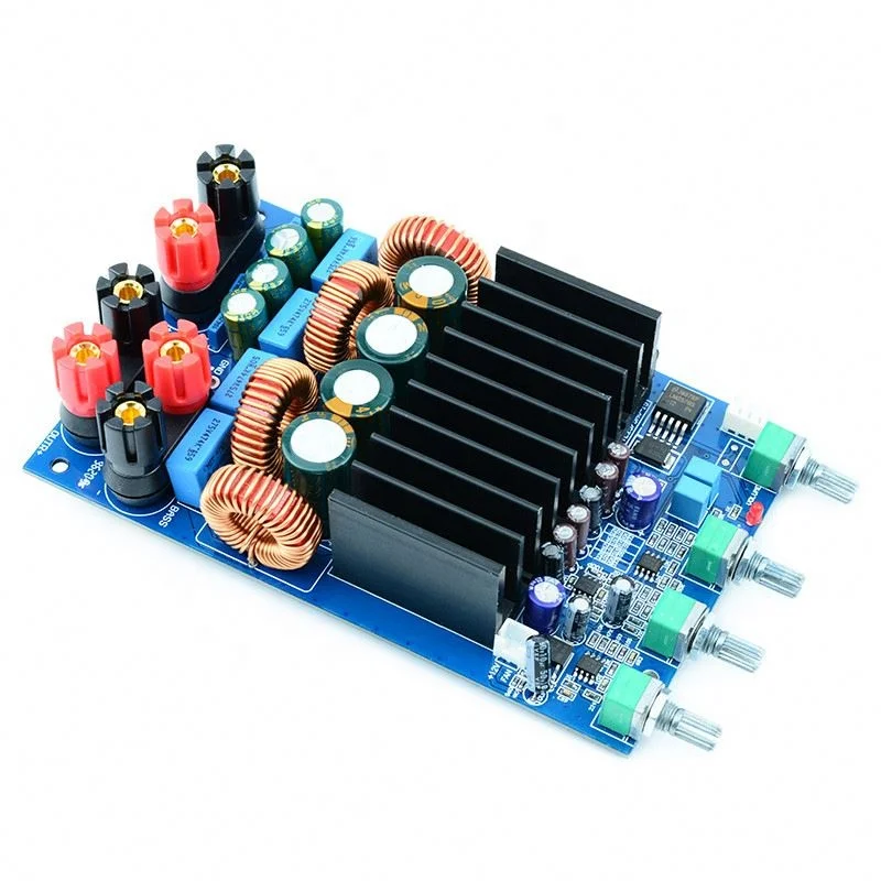 SeekEC TAS5630 2.1 Audio Amplifier Board 2X150W+300W digital  2.1 channels Class D High power Amplifier for Home theater system