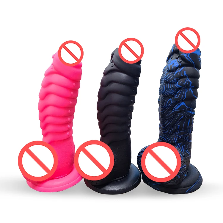 Custom Made Multi Color Penis Extension Luxury Vaginal Vibrating Pink Colourful Dildos