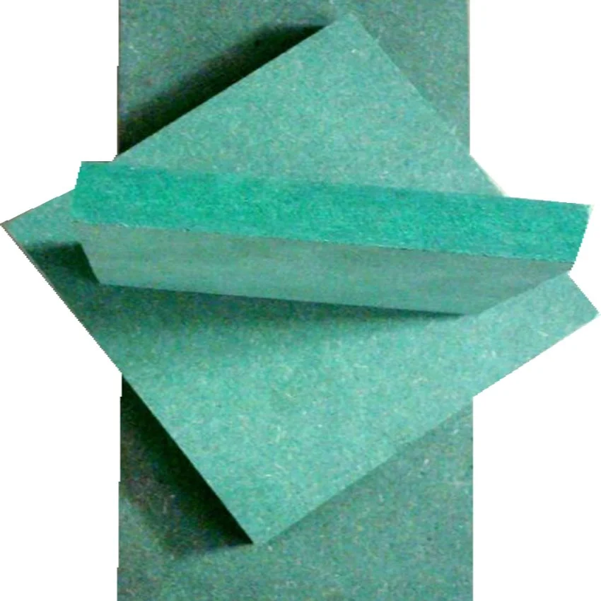 Waterproof Green Color MDF Board/HMR HDF Board
