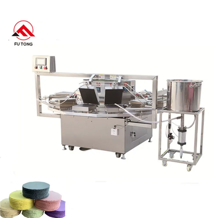 Maquina para hacer rollos de huevo/Maquina para hacer gofres/Maquina Manual para hacer obleas