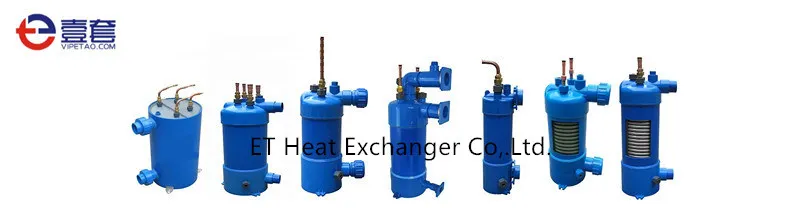 
coil evaporator/spiral coil condenser/water cooler parts and stainless steel tube copper fin 