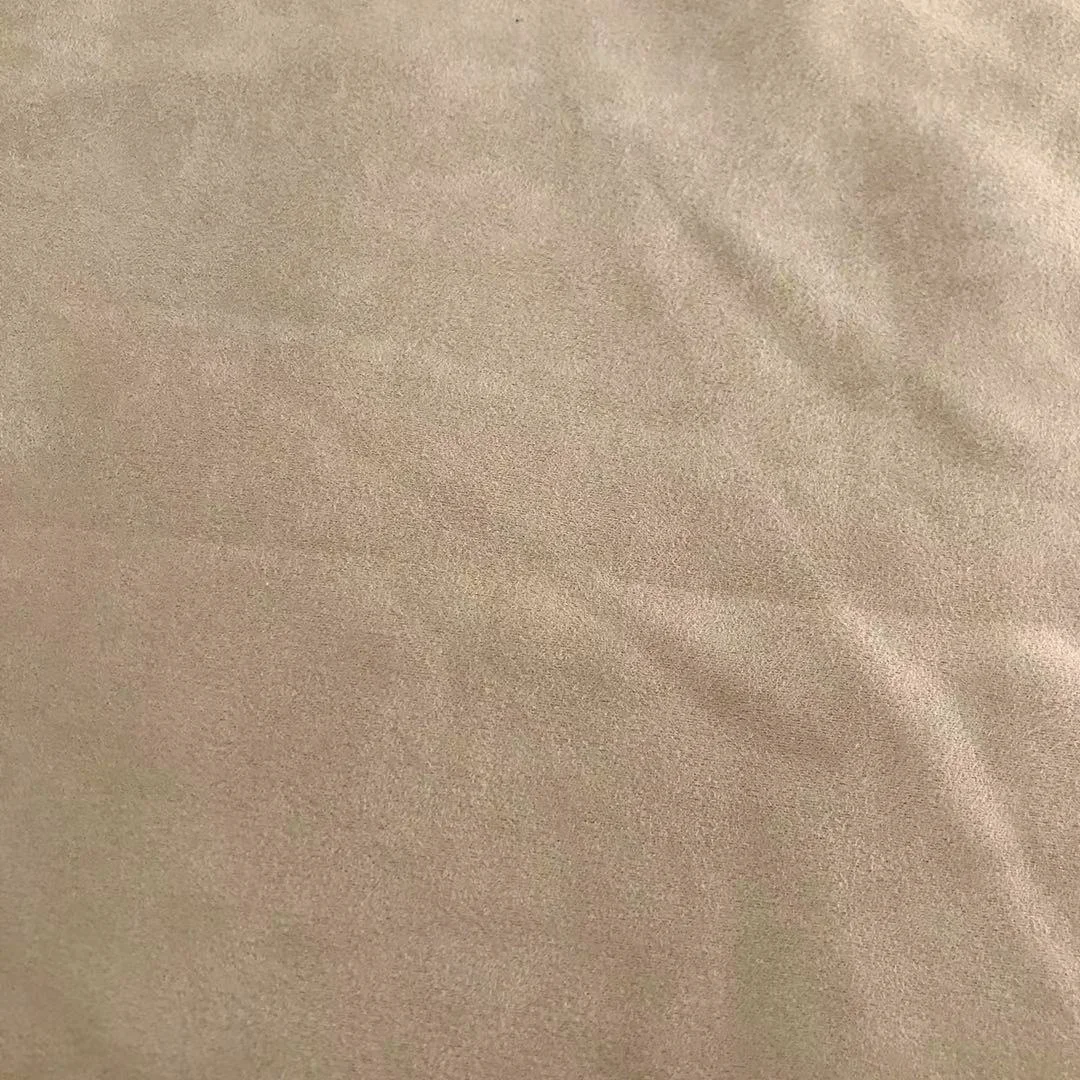 Polyester double sided suede furniture upholstery fabric for garment