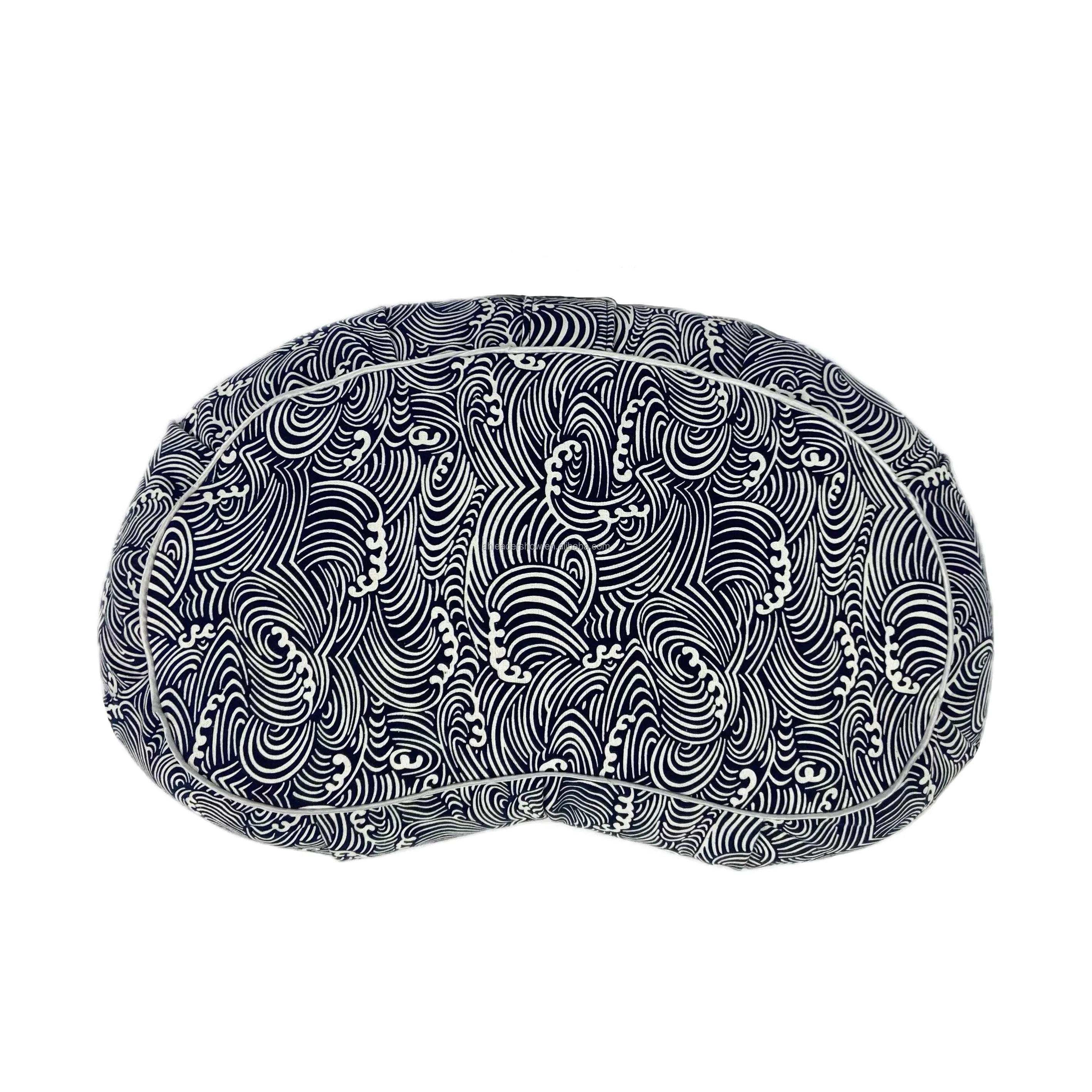 Buckwheat Filling Chinese Supplier Wholesale OEM Custom Office Chair Seat Cushion Back Support Waist Pillow