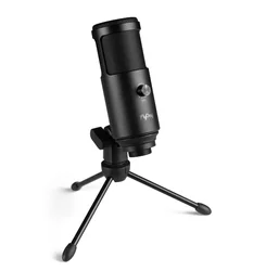 OEM Wholesale Professional USB Condenser Microfone Desktop Computer Streaming Microphone F3