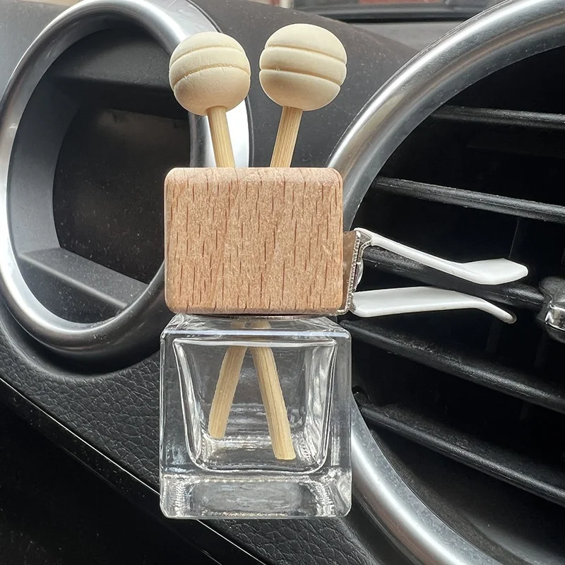Santo Car Perfume Bottle Diffuser Wholesale  Car Air Condition Diffuser Oil Perfume Glass Manufacture