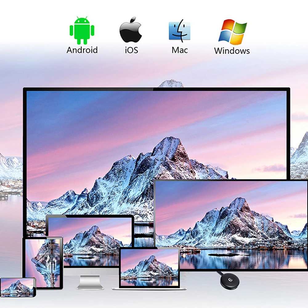 
sale 5GHz+2.4GHz Wireless Screen Share 4k h2 Projector Display Receiver HD Wireless Display Adapter TV Stick wireless display 