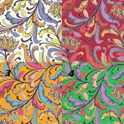 Harvest 100% rayon plain base fabric digital customer customized pattern soft hand feeling and fashion design