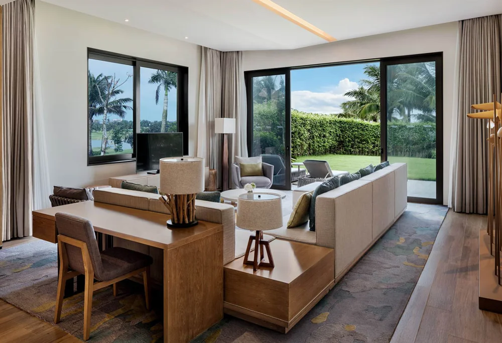 Southeast Asian design Modern Apartment Wooden Bedroom Furniture (EMT-1912)