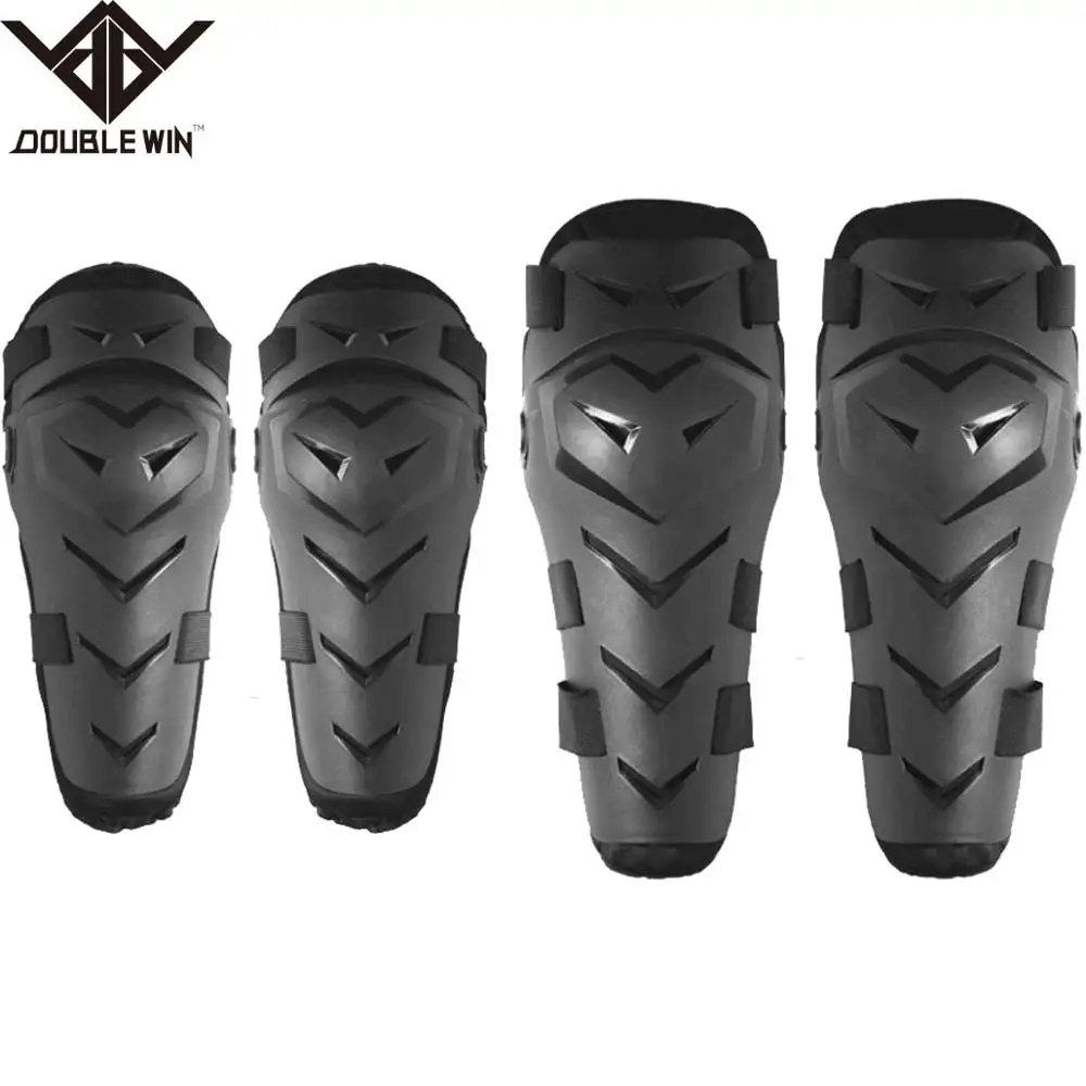 Superior Quality Adults Knee Armor Protector Guard Pad Shin Guard For Bike Motorcycle Racing Pair