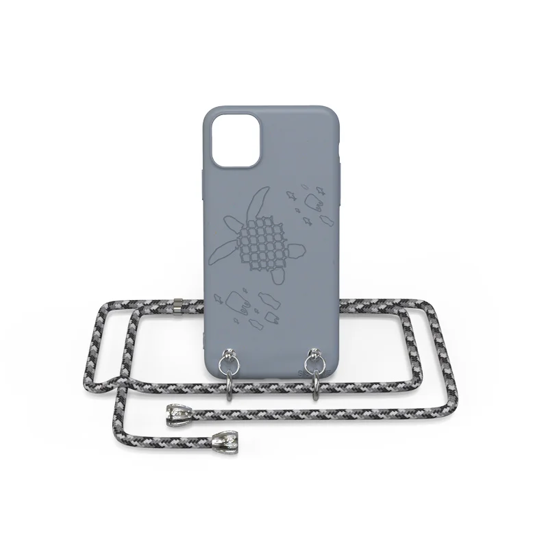 Compostable доставка биоразлагаемые бамбуковые волокна переработанные Чехлы для мобильных телефонов чехлы для Iphone 11 Pro Max