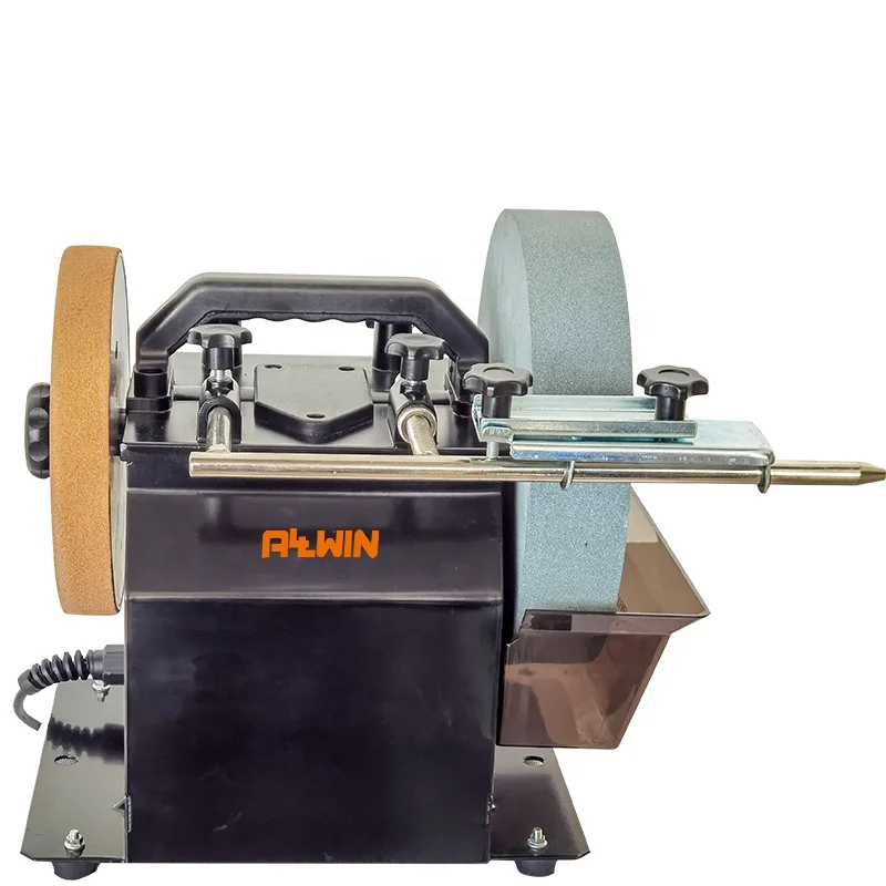 Allwin 240V 180W Low Speed Wet Bench Grinder with Universal Jig Support