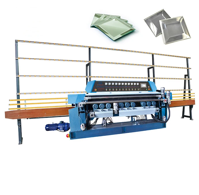 Automatic Glass Processing Machinery Glass Beveling Machine for Mirror Polishing Glass Beveling Equipment For Sale