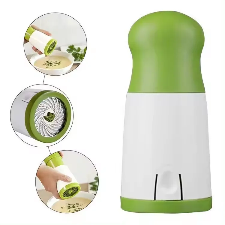 Manual Garlic Coriander Spice Pepper Grinder Herb Grinder Spice Mill Parsley Shredder Vegetable Cutter Kitchen Chopper Tools