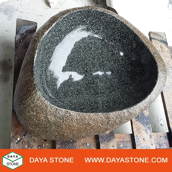Hot Selling the natural stone sink  fish tank water bowl