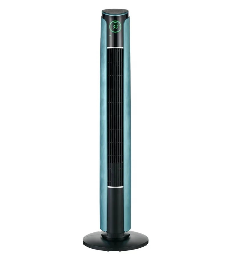 Smart Solar Mist Battery Charging Water 40 Inch Modern Ventilation Tower Fans Cooling