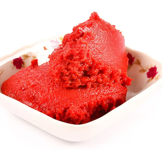 OEM/ODM Canned High Fresh Quality Tin Tomato Paste easy open canned Manufacturer 2200g