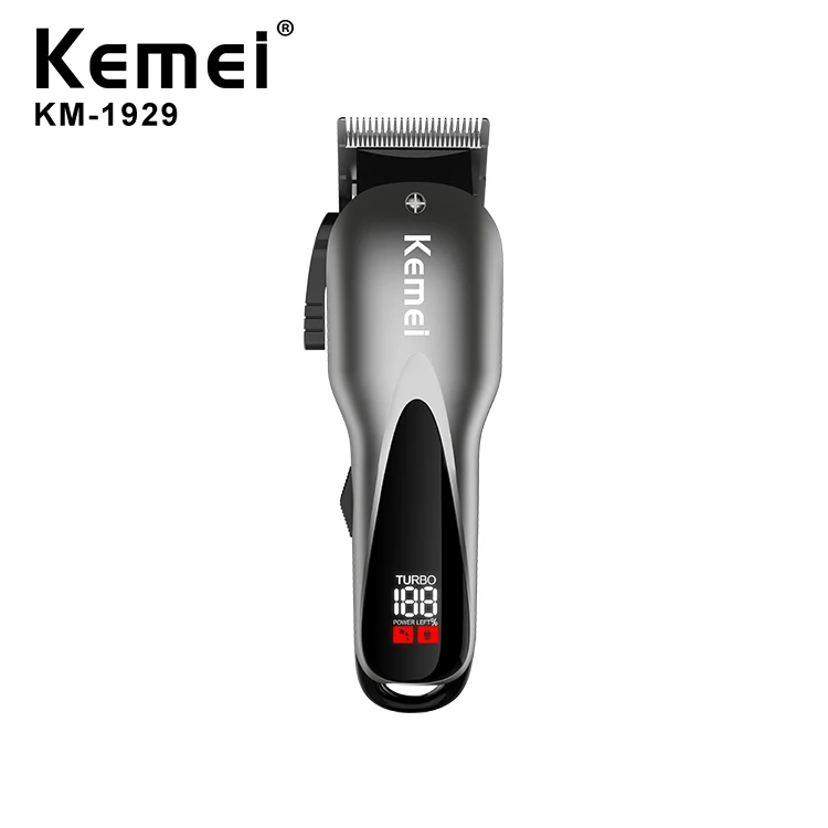 High Quality Wholesale KM-1929 Hair Clipper Rechargeable, Kemei Hair Clipper Set