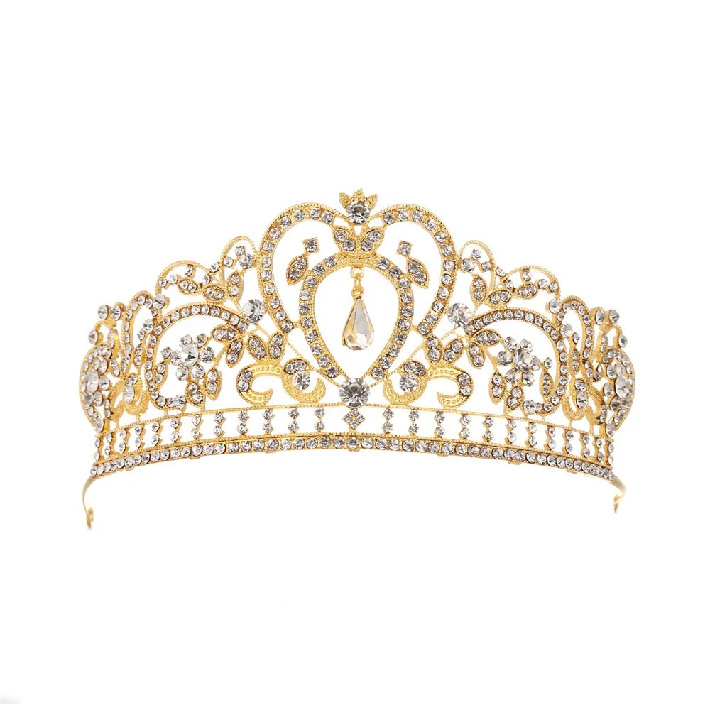 Wedding Crown Tiara Crystal Queen Crown for Women Rhinestone Bridal Crown Birthday Tiara for Girls Wedding Hair Accessories