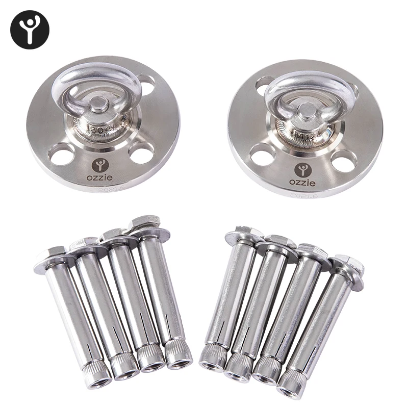 Сверхмощный Потолочный анкер из нержавеющей стали, настенная Пряжка, Кресло-мешок с песком, качели, оборудование, гамак для йоги