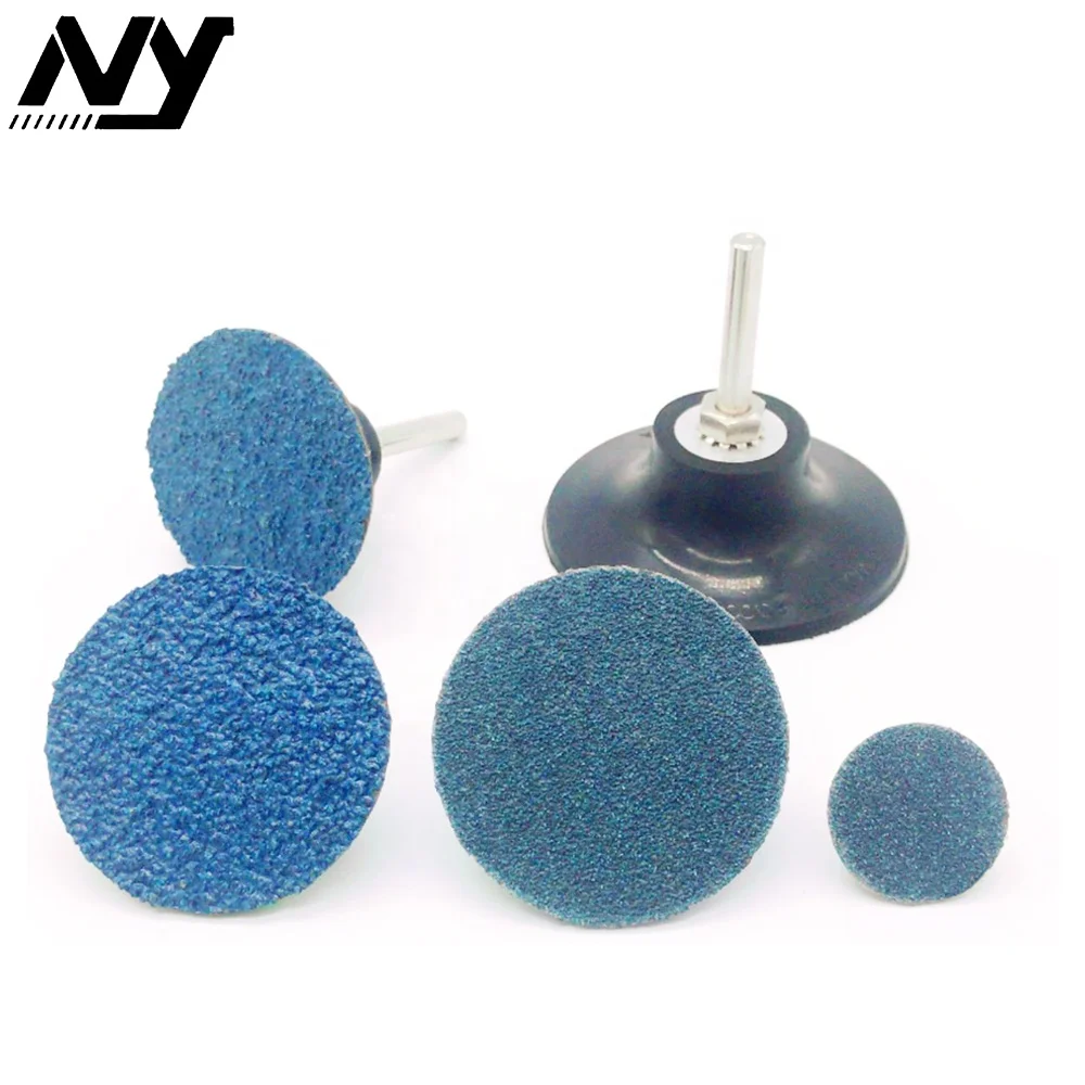 
2 дюйма 3 дюйма Цирконий абразивный шлифовальный диск для шлифовательная резка быстрая смена щитка для металлического шлифовального и смешивания 