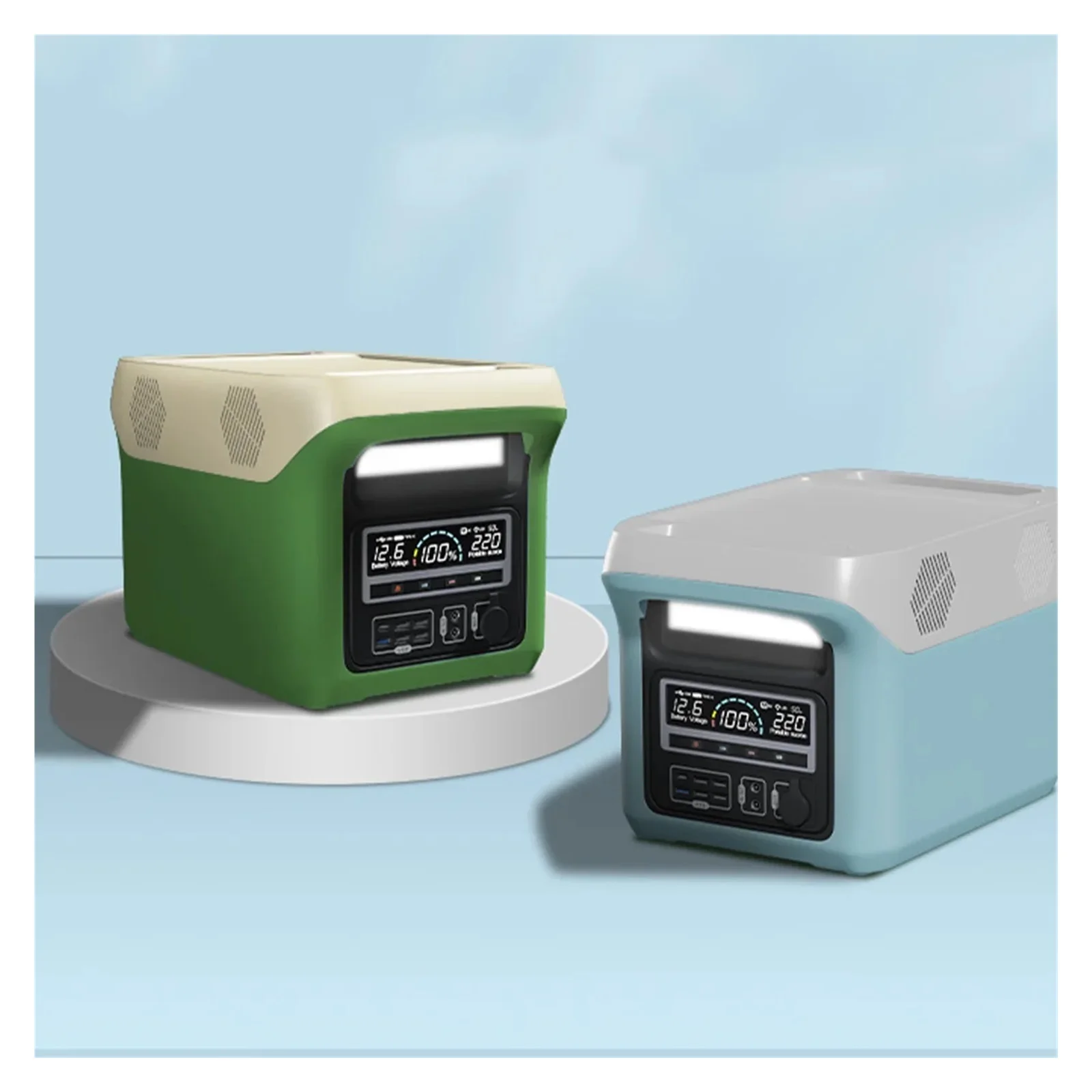 SenHuo 3000Wh 2000W 12V 220V AC Output Camping 1500W Battery Solar Energy Storage Power Supply